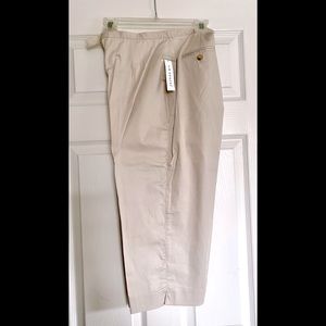 NWT Women’s Kim Rogers Capri Cropped Ankle Pants Size: 12